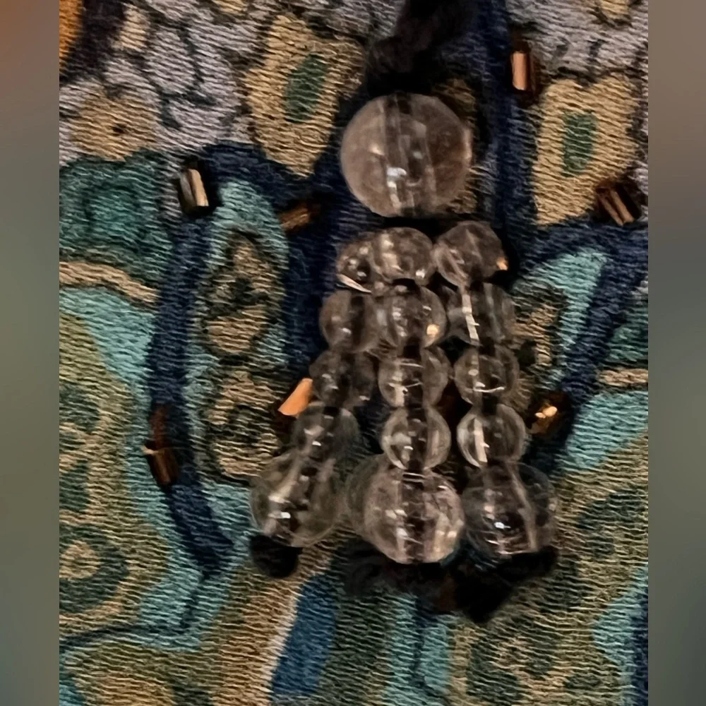 Dressbarn Paisley Tie Front Top